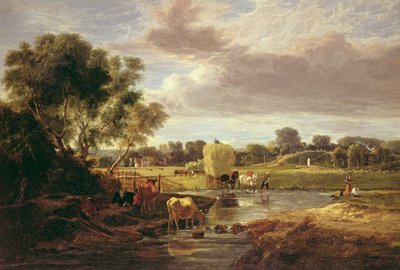 Trowse Meadows, Near Norwich, 1828 by George Vincent